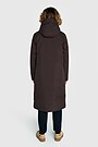 Coat with membrane and synthetic insulation 2 | BROWN | Audimas