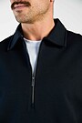 Polo half-zip sweatshirt 3 | BLUE | Audimas