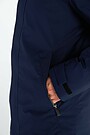 Elongated jacket with synthetic insulation 4 | BLUE | Audimas