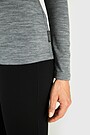 Light merino wool roll neck top 3 | GREY | Audimas