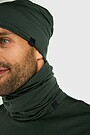 Merino wool neck cuff 3 | GREEN | Audimas