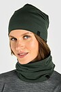 Merino wool hat 2 | GREEN | Audimas