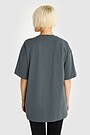 Short sleeves cotton T-shirt Control the Court! 4 | GREY | Audimas