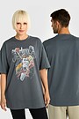Short sleeves cotton T-shirt Nation of Basketball 1 | GREY | Audimas