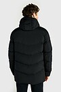 Down jacket with hood 2 | BLACK | Audimas