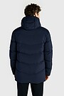Down jacket with hood 2 | BLUE | Audimas