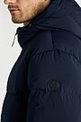 Down jacket with hood 4 | BLUE | Audimas