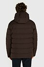 Down membrane jacket 2 | BROWN | Audimas