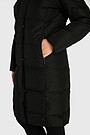 Down coat with membrane 4 | BLACK | Audimas