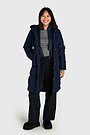 Down coat with membrane 1 | BLUE | Audimas