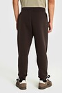 Cotton fleece sweatpants 5 | BROWN | Audimas