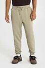 Cotton fleece sweatpants 2 | Cream | Audimas