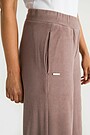 Velour wide sweatpants 3 | Hazel | Audimas
