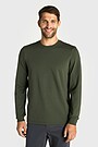 Long sleeve T-shirt 1 | GREEN | Audimas