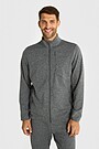 Synthetic jersey sweatshirt 1 | GREY | Audimas