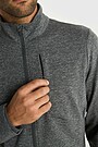 Synthetic jersey sweatshirt 3 | GREY | Audimas