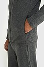 Synthetic jersey sweatshirt 4 | GREY | Audimas