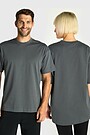 Oversized short sleeve T-shirt 1 | GREY | Audimas