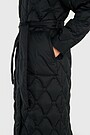 Down coat with cocooning hood 4 | BLACK | Audimas