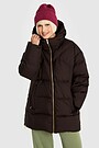 Long down jacket 2 | BROWN | Audimas