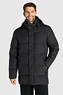 Long down jacket 1 | BLACK | Audimas