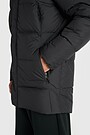Long down jacket 4 | BLACK | Audimas