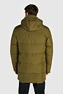 Long down jacket 2 | GREEN | Audimas