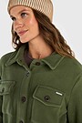 Fleece shirt 2 | GREEN | Audimas