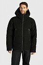 Universal down ski jacket with membrane 2 | BLACK | Audimas