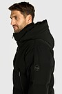 Universal down ski jacket with membrane 4 | BLACK | Audimas