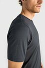 Peach touch synthetic T-shirt 3 | GREY | Audimas