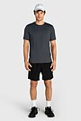 Peach touch synthetic T-shirt 4 | GREY | Audimas