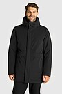 Long jacket with synthetic insulation 1 | BLACK | Audimas