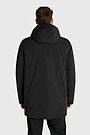 Long jacket with synthetic insulation 2 | BLACK | Audimas