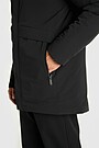 Long jacket with synthetic insulation 4 | BLACK | Audimas