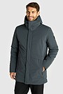 Long jacket with synthetic insulation 2 | GREY | Audimas