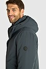 Long jacket with synthetic insulation 4 | GREY | Audimas