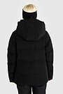 Universal down ski jacket with membrane 3 | BLACK | Audimas