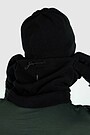 Polartec 100 Series fleece neck muff 3 | BLACK | Audimas