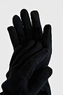 Polartec 100 Series fleece gloves 4 | BLACK | Audimas