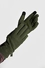 Polartec 100 Series fleece gloves 3 | GREEN | Audimas