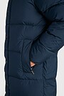 Long down coat 4 | Dark blue | Audimas
