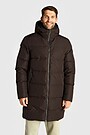 Down coat with membrane 1 | BROWN | Audimas