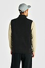 Full-zip fleece vest 2 | BLACK | Audimas