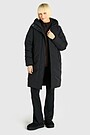 Down coat with membrane 1 | BLACK | Audimas