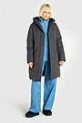 Down coat with membrane 1 | GREY | Audimas