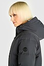 Down coat with membrane 4 | GREY | Audimas