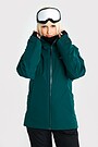 Ski jacket with 3M insulation 2 | GREEN | Audimas