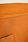 Cotton fleece crewneck sweatshirt 4 | ORANGE | Audimas