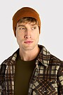 Knitted merino wool beanie 2 | ORANGE | Audimas